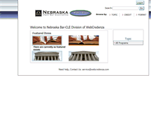 Tablet Screenshot of ne.webcredenza.com